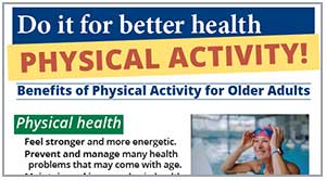 Do it for better health - Benefits of Physical Activity for Older Adults