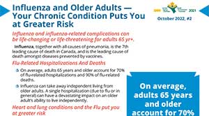 Influenza and Older Adults — Your Chronic Condition Puts You at Greater Risk