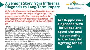 A Senior’s Story from Influenza Diagnosis to Long-Term Impact