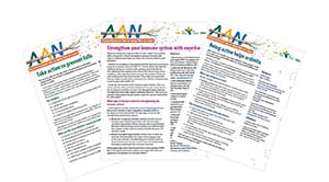 Our Active Aging Network Articles are now available in PDF format!