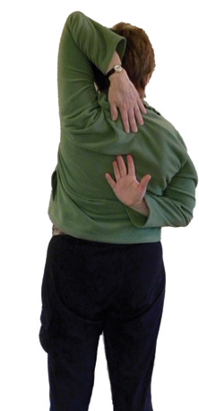 Back scratch exerciese